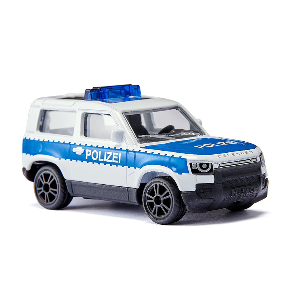 Siku Land Rover Defender Federal Police Car Blue White Diecast Model