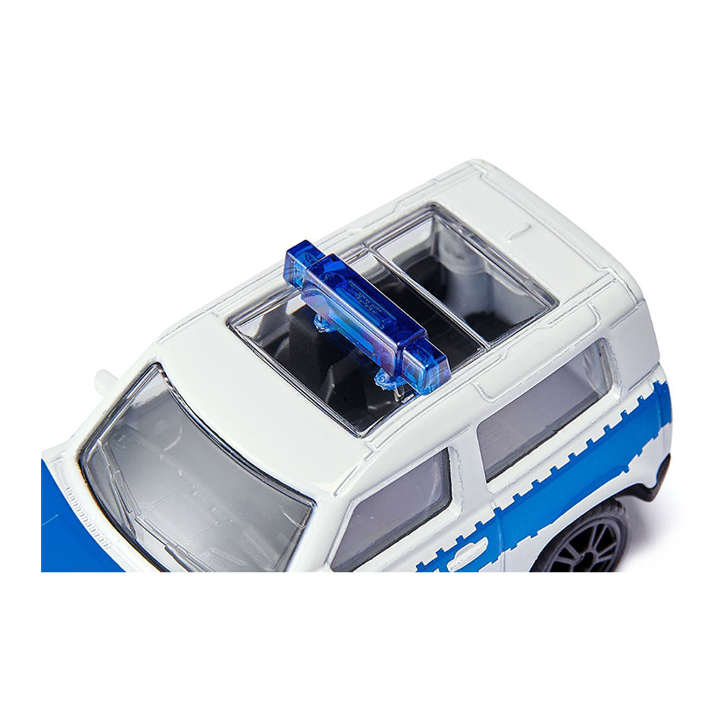 Siku Land Rover Defender Federal Police Car Blue White Diecast Model
