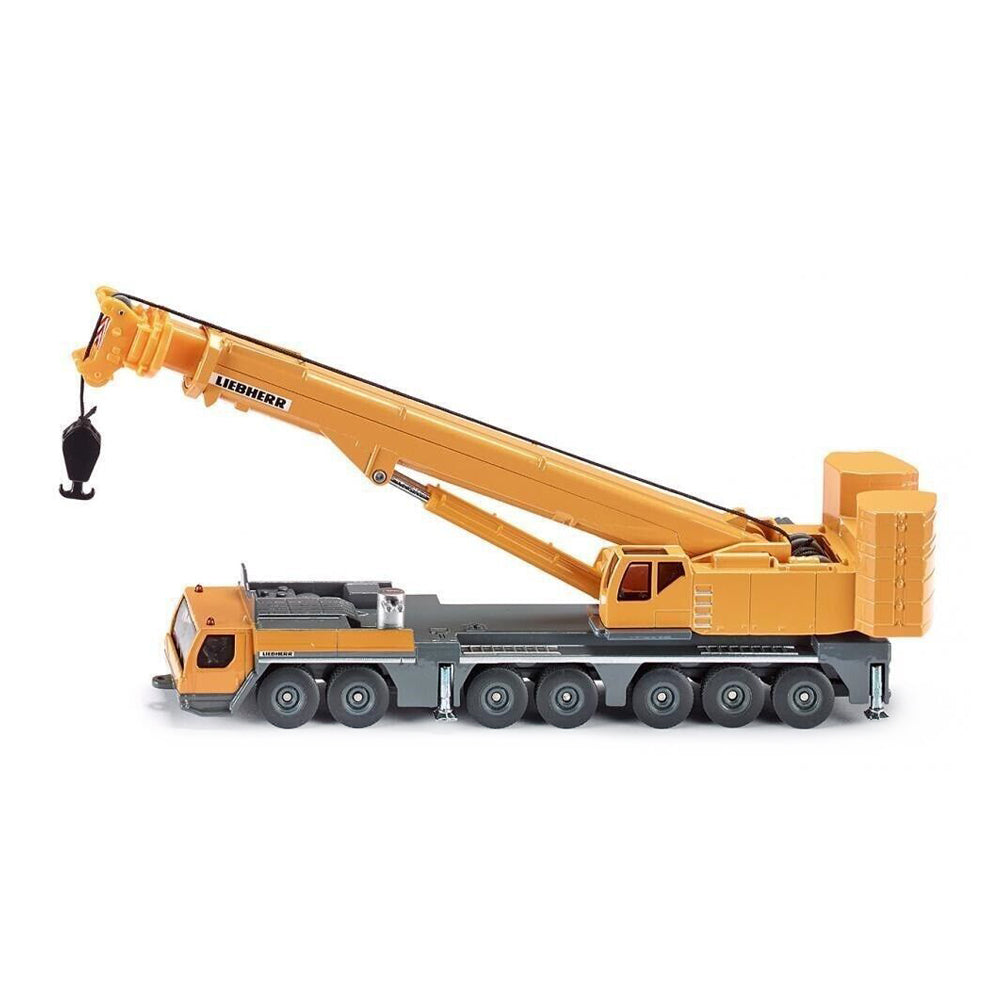 Siku 1:87 Scale Liebherr Mobile Crane Yellow Diecast Toy Model
