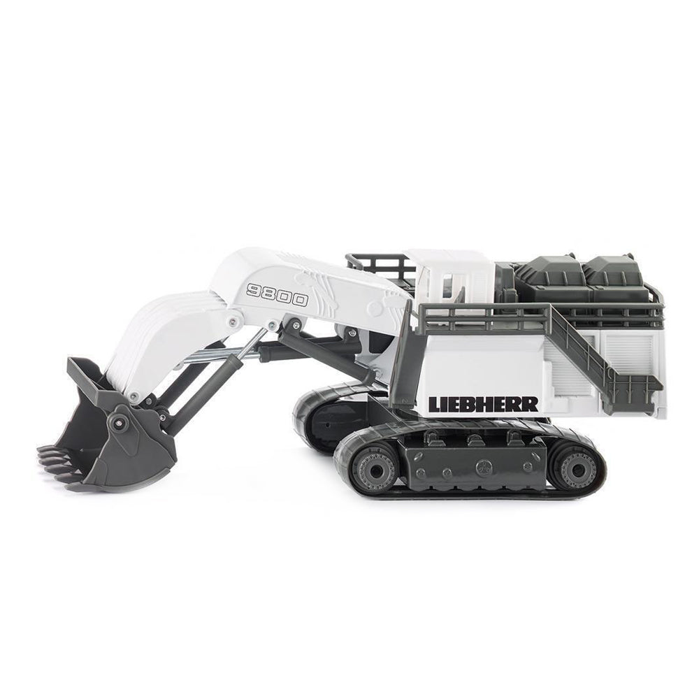 Siku 1:87 Scale Liebherr R9800 Mining Excavator White Gray Diecast Model