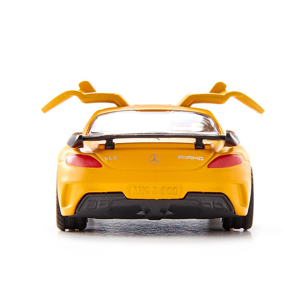 Siku Mercedes Benz SLS AMG Black Series Yellow Diecast Model Toy