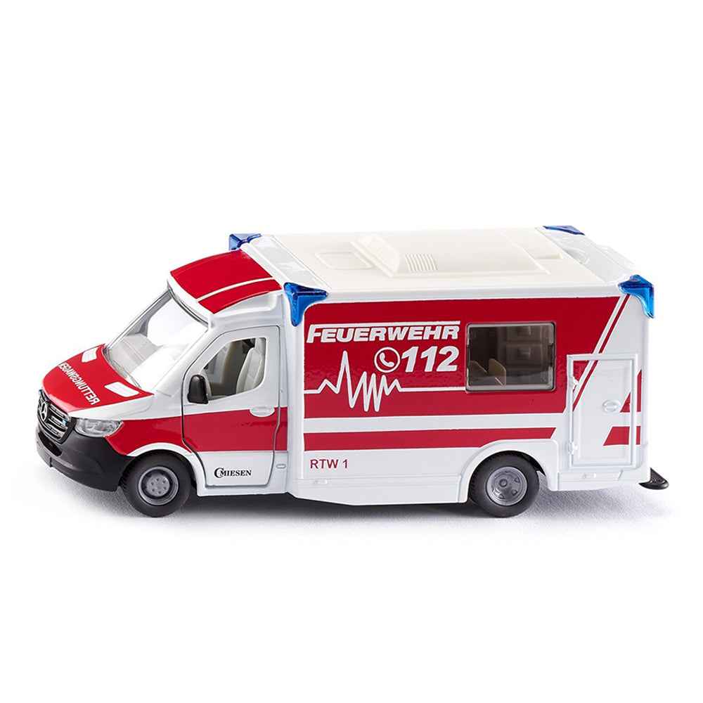 Siku 1:50 Scale Mercedes Benz Sprinter Miesen Type C Ambulance Diecast Model