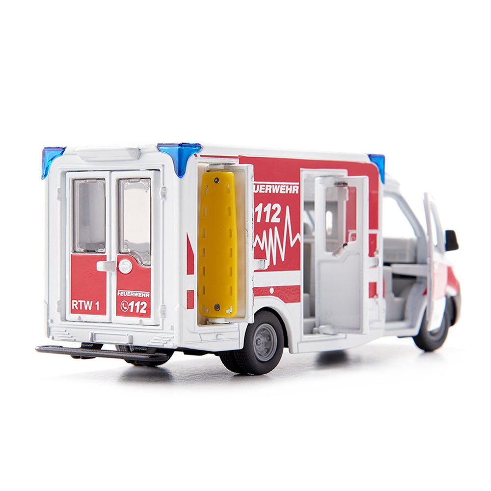 Siku 1:50 Scale Mercedes Benz Sprinter Miesen Type C Ambulance Diecast Model