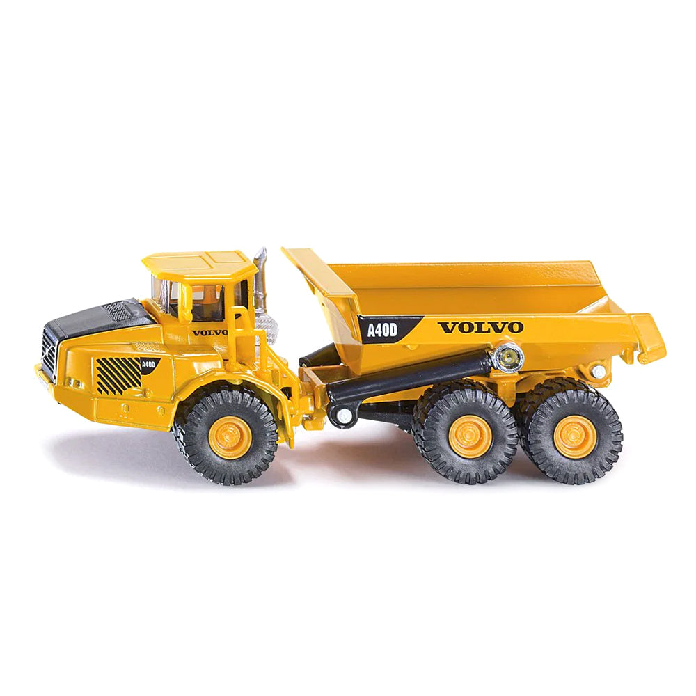 Siku 1:87 Scale Volvo A40D Dumper Yellow Construction Vehicle Toy
