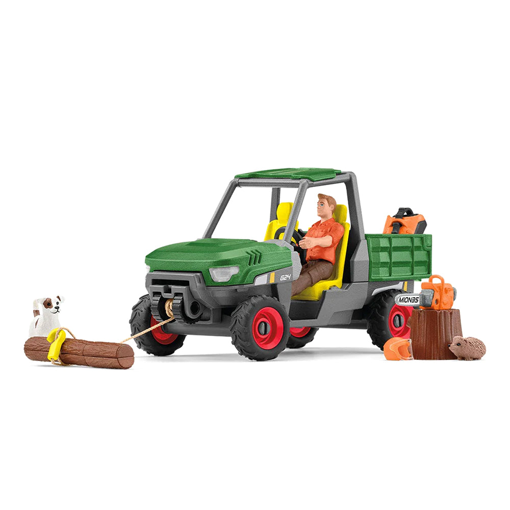 Schleich Farm World Working In The Forest Model Playset Kids Toy