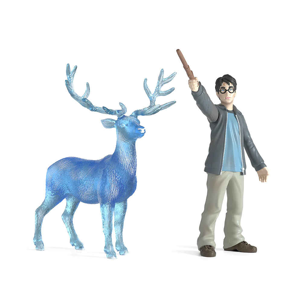 Schleich Harry Potter Wizarding World Harry Potter & Patronus Figure Replica