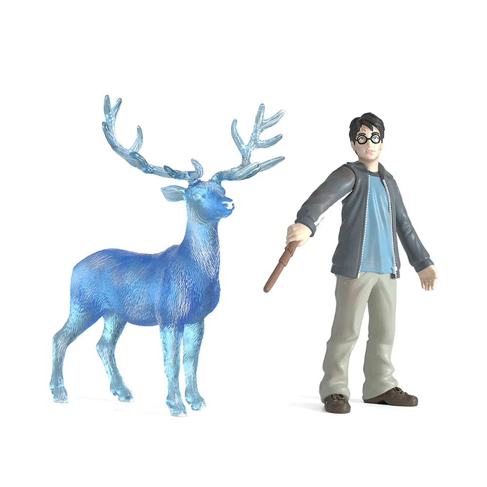 Schleich Harry Potter Wizarding World Harry Potter & Patronus Figure Replica