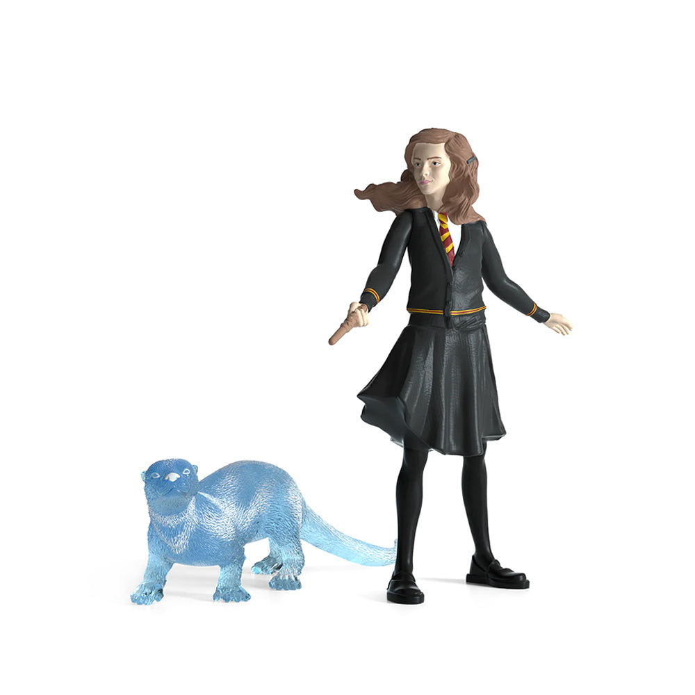 Schleich Harry Potter Wizarding World Hermione Granger & Patronus Figure Replica