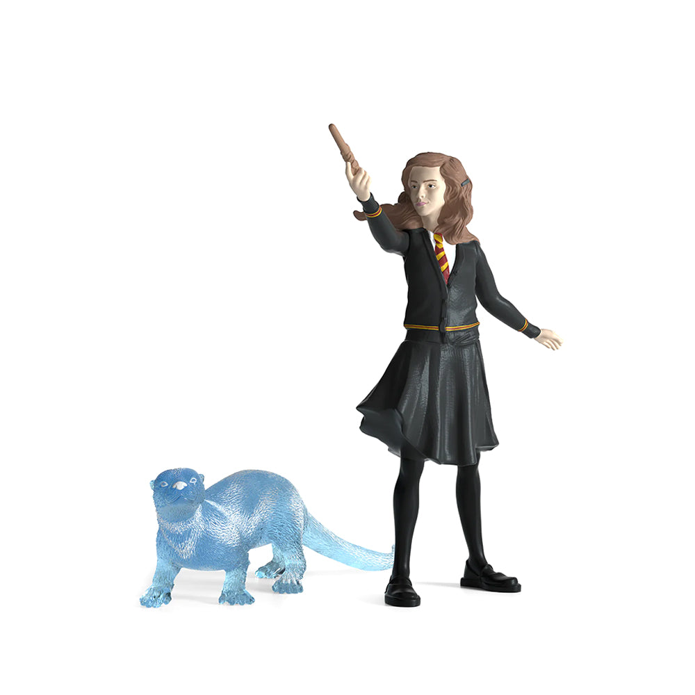 Schleich Harry Potter Wizarding World Hermione Granger & Patronus Figure Replica