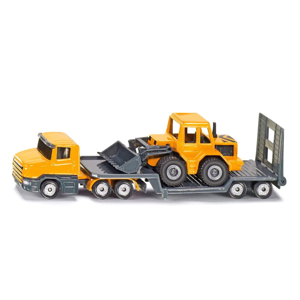 Siku Low Loader With Front Loader Diecast Vehicle Model