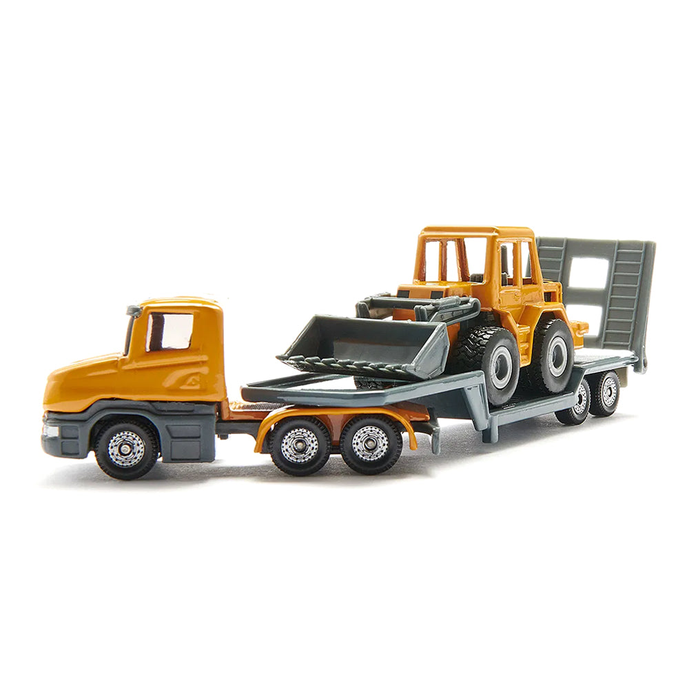 Siku Low Loader With Front Loader Diecast Vehicle Model