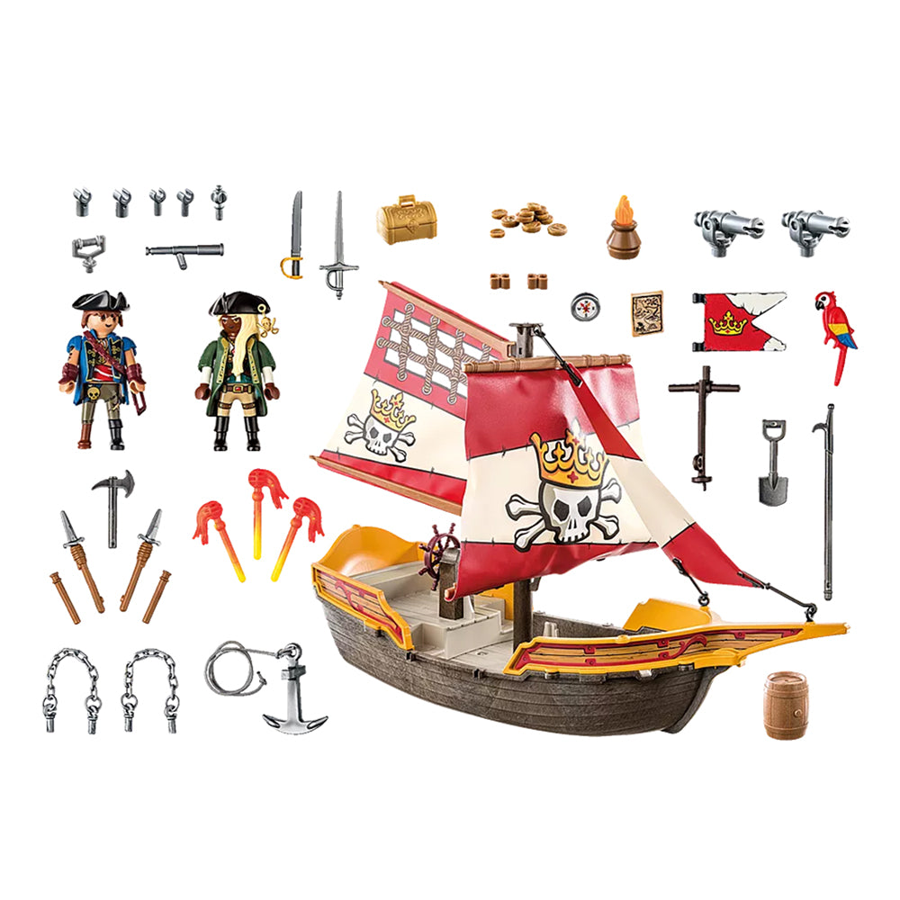 Playmobil Pirates Pirate Ship Kids Toy Playset