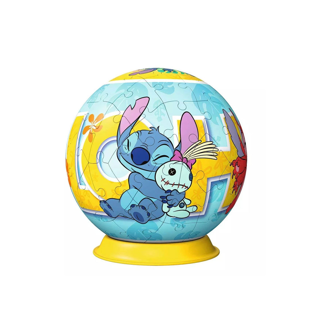 Ravensburger Stitch 3D Puzzle Ball 72 Pieces Collectible Toy Model