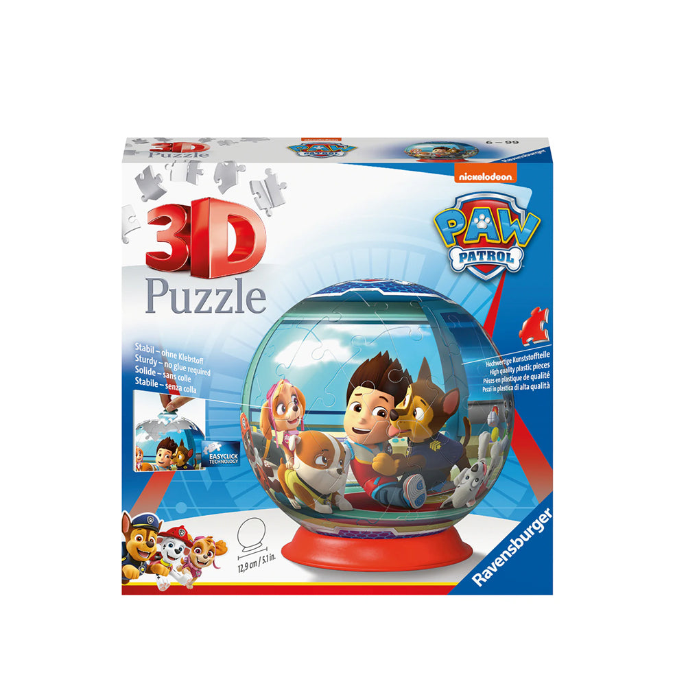Ravensburger Paw Patrol 3D Puzzle Ball Assembly Model Kit