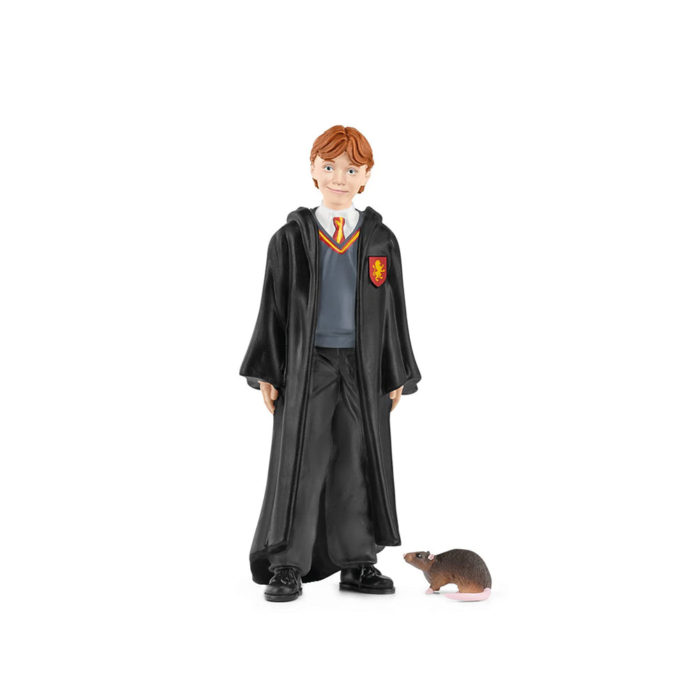 Schleich Harry Potter Wizarding World Ron & Scabbers Figurines Collectible