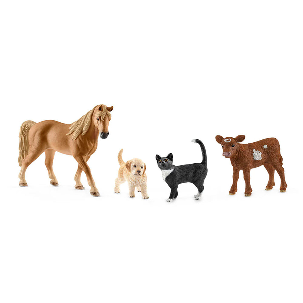 Schleich Farm & Pet Starter Set Animals Toy Figurine Collectable