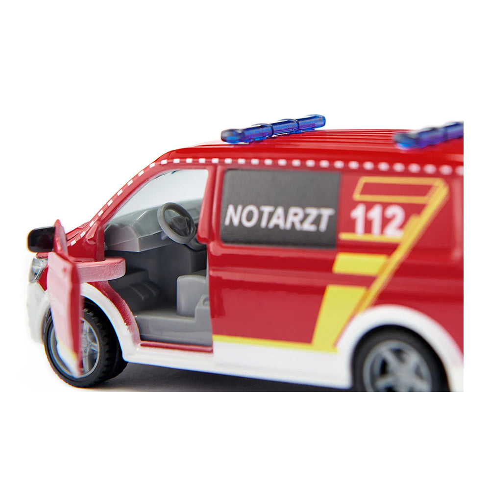 Siku 1:50 Scale Volkswagen T6 Emergency Car Diecast Model Collectible