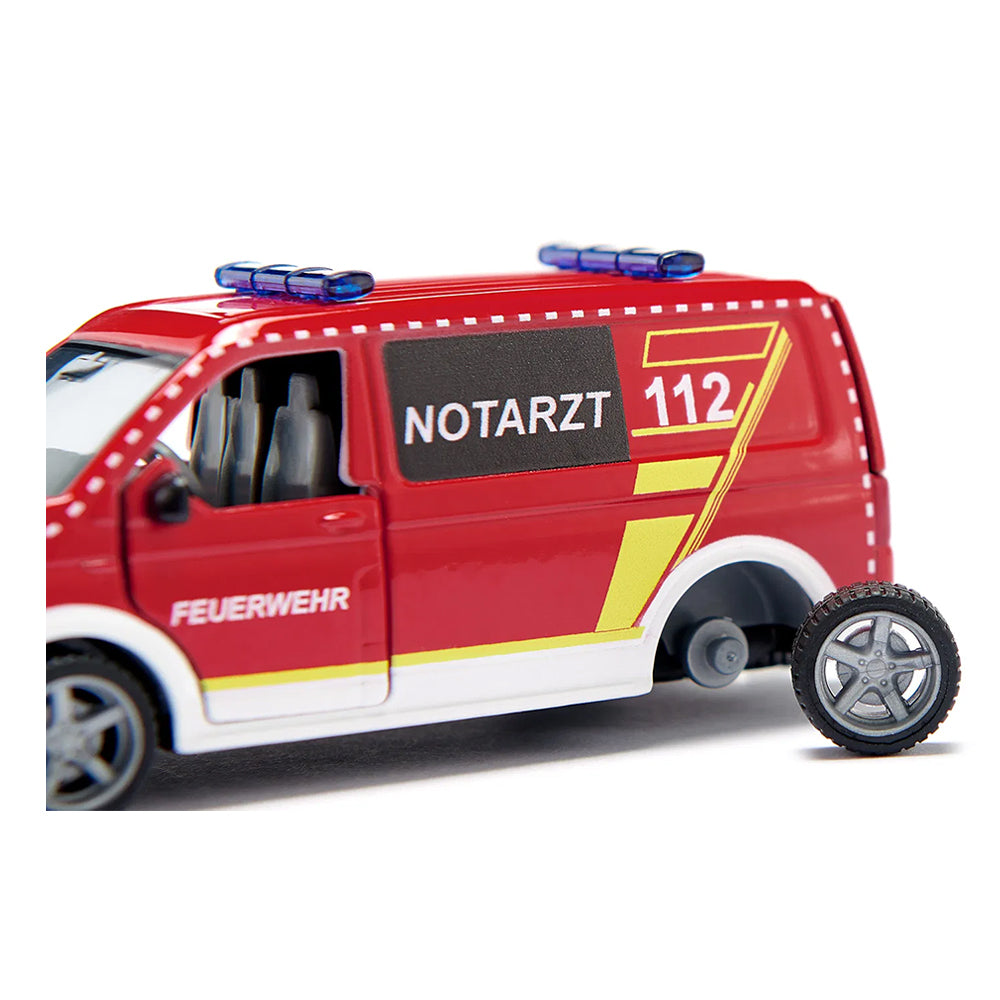 Siku 1:50 Scale Volkswagen T6 Emergency Car Diecast Model Collectible