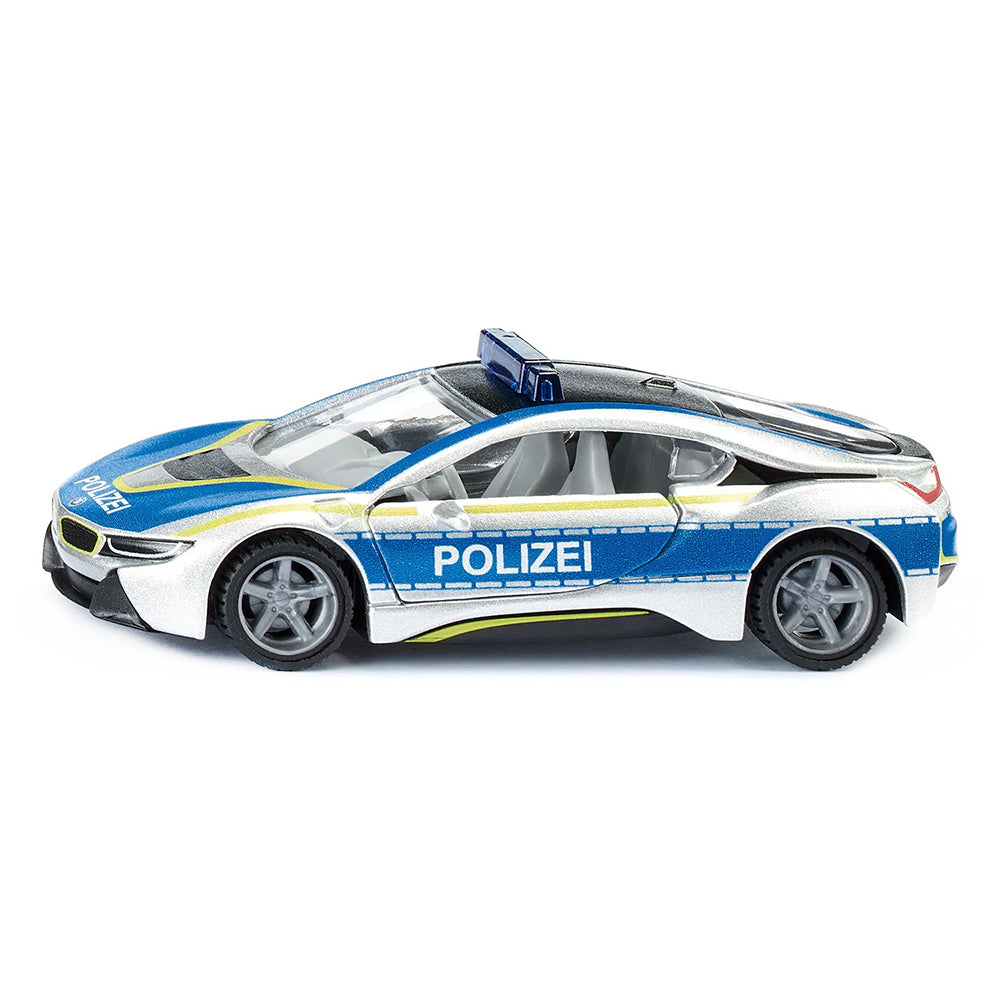 Siku 1:50 Scale BMW I8 Police Car Diecast Model Collectible