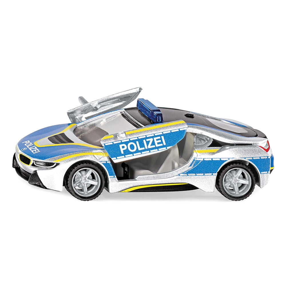 Siku 1:50 Scale BMW I8 Police Car Diecast Model Collectible