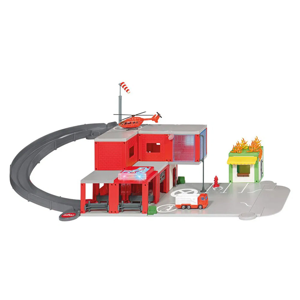 Siku World Fire Station Diecast Model Toy