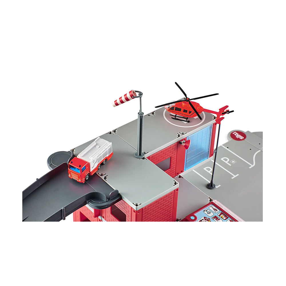 Siku World Fire Station Diecast Model Toy