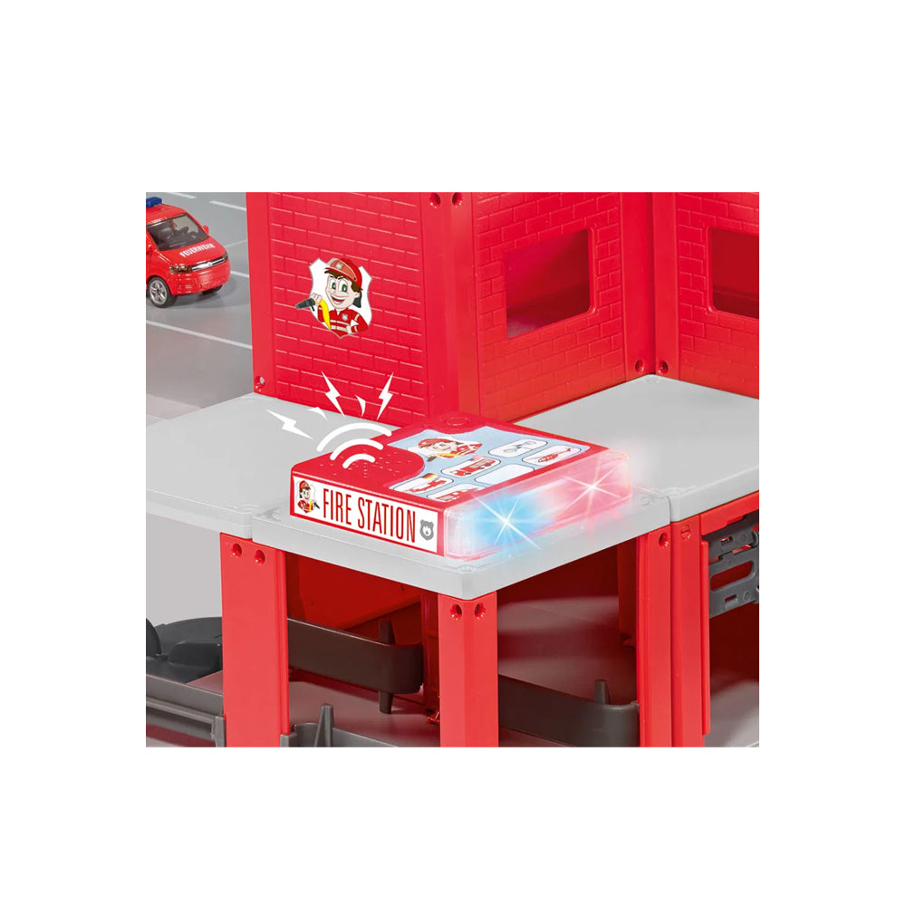 Siku World Fire Station Diecast Model Toy
