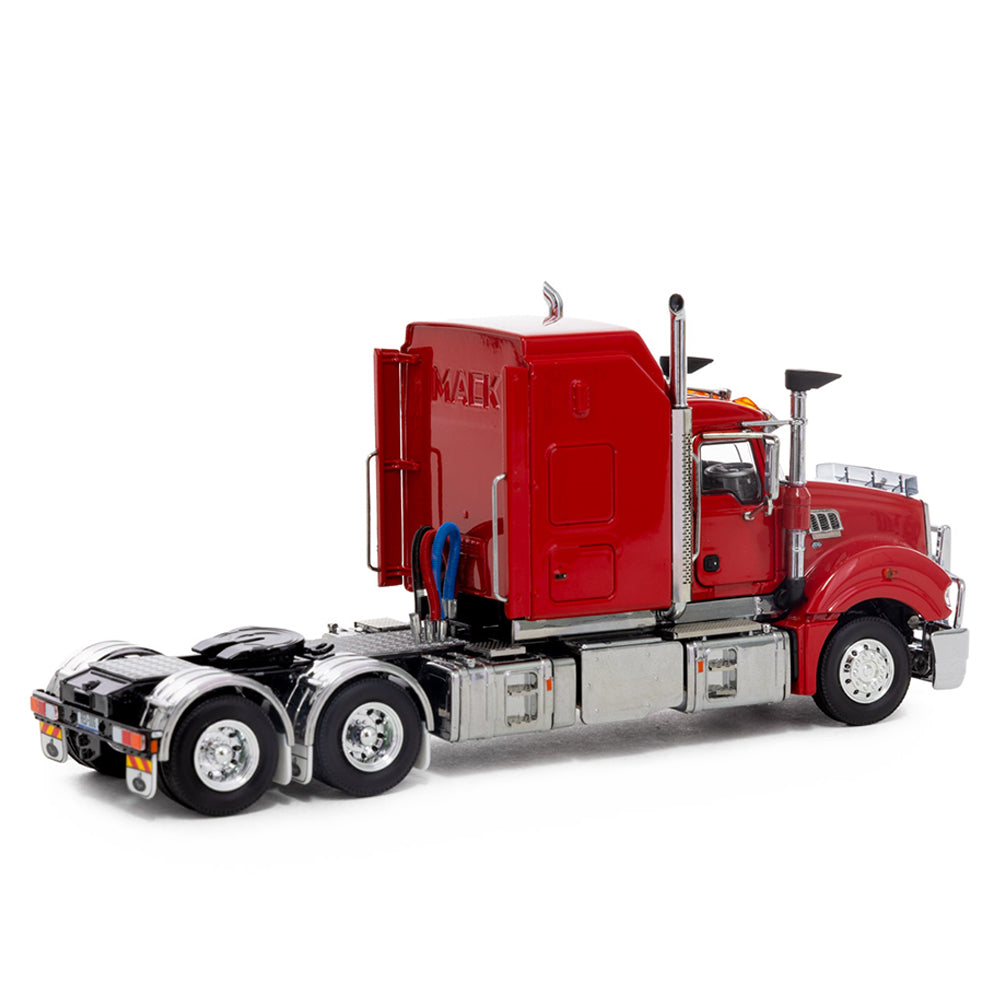 Drake 1:50 Scale Mack Late Edition Super Liner Truck Red Black Model Collectible