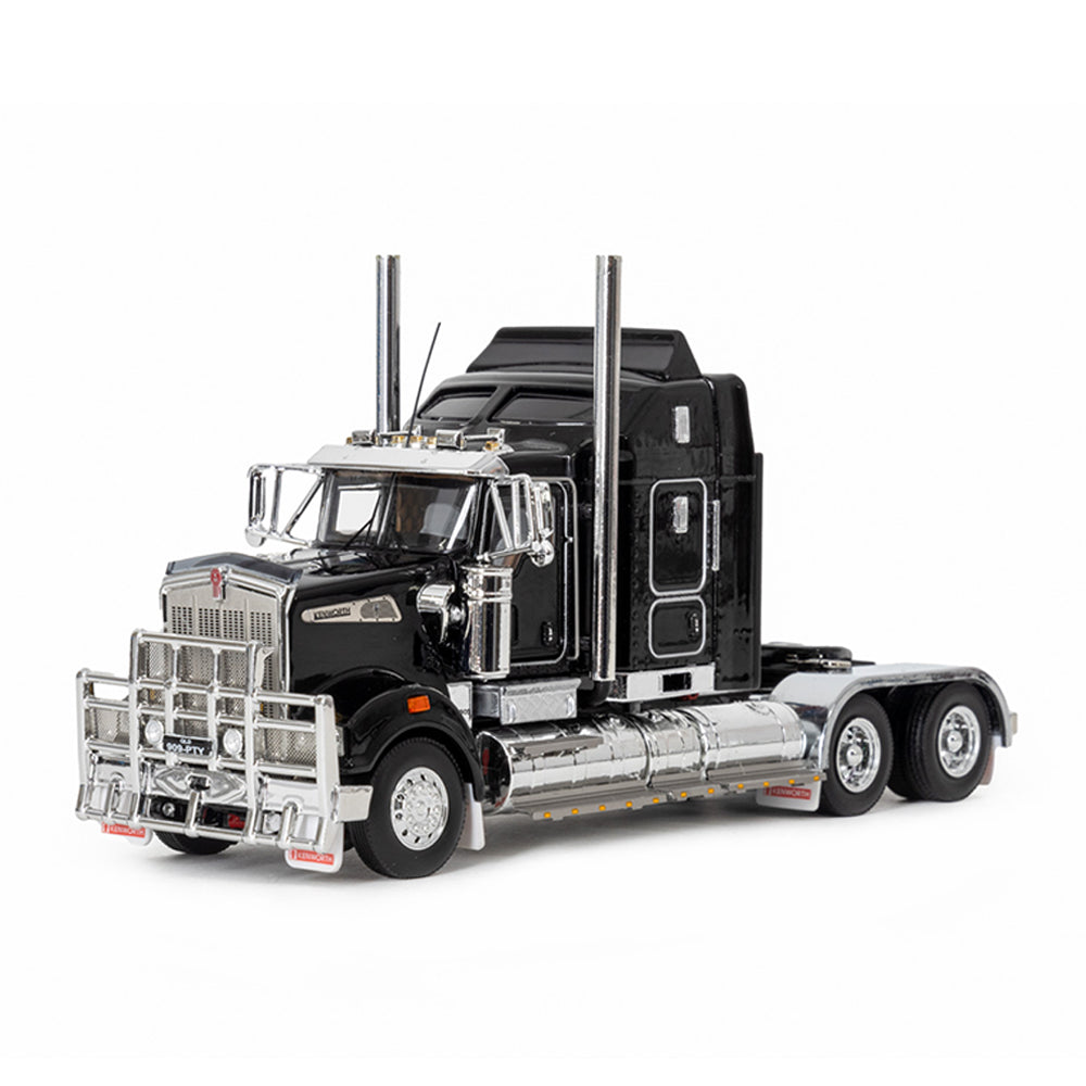 Drake 1:50 Scale Kenworth T909 Prime Mover Black Model Truck Collectible