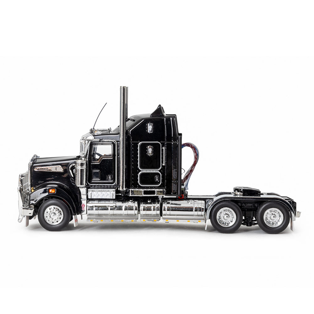 Drake 1:50 Scale Kenworth T909 Prime Mover Black Model Truck Collectible