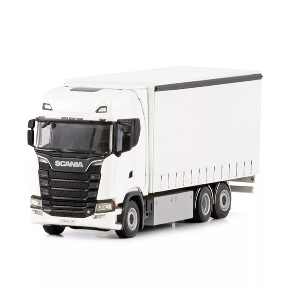 WSI 1:50 Scale White Line Scania S Highline CS20H Rigid Curtainside Diecast Truck