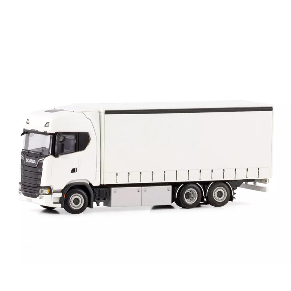 WSI 1:50 Scale White Line Scania S Highline CS20H Rigid Curtainside Diecast Truck