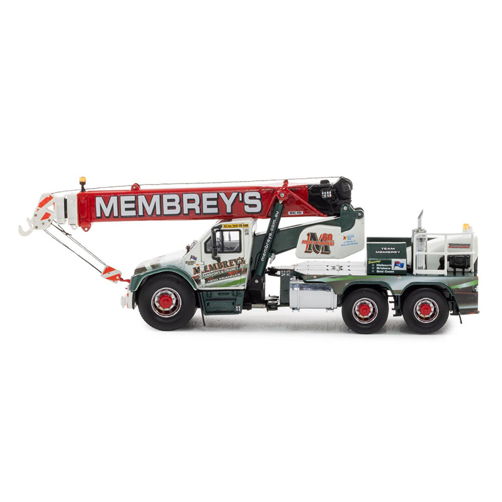 Drake 1:50 Terex AT40 Franna Membrey's Transport & Crane Hire Diecast Model