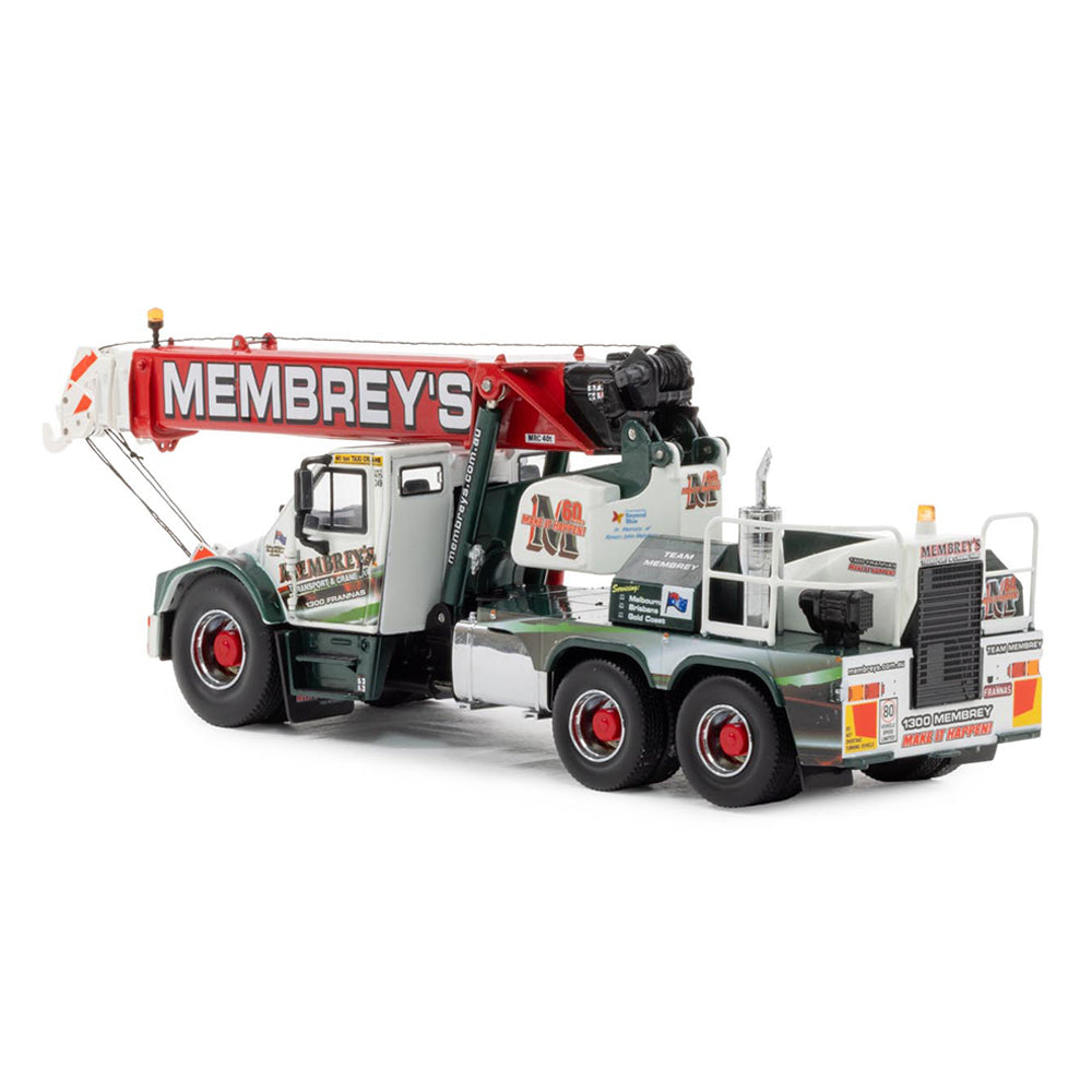 Drake 1:50 Terex AT40 Franna Membrey's Transport & Crane Hire Diecast Model