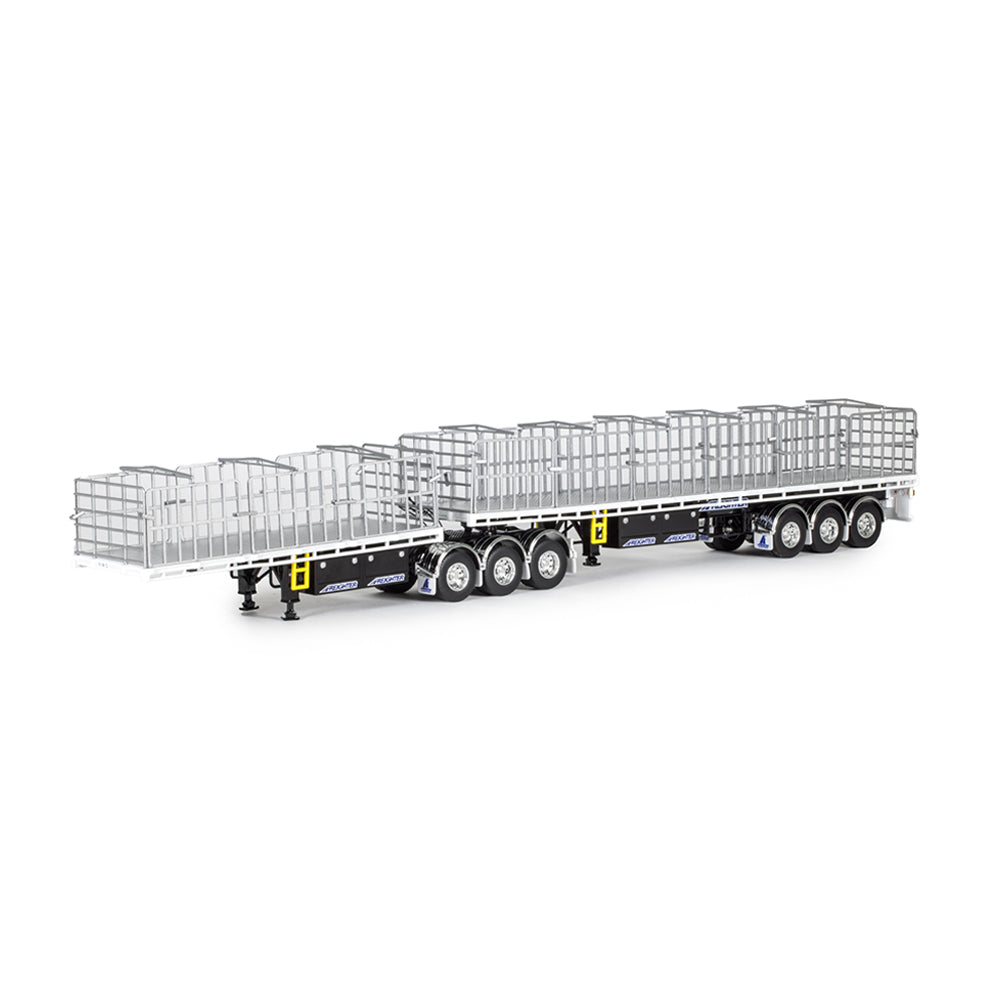 Drake 1:50 Scale MaxiTRANS Flat Top Freighter B Trailer Model Toy