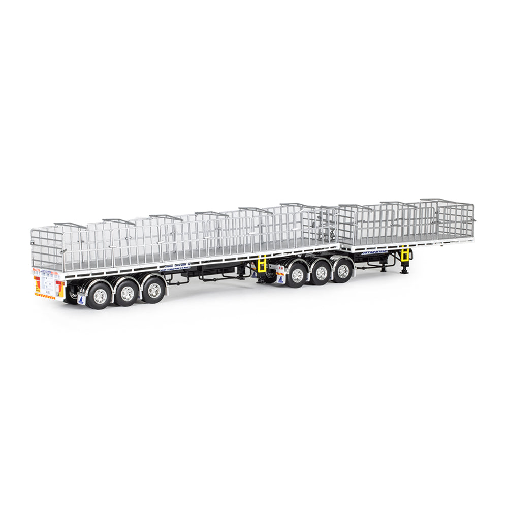 Drake 1:50 Scale MaxiTRANS Flat Top Freighter B Trailer Model Toy