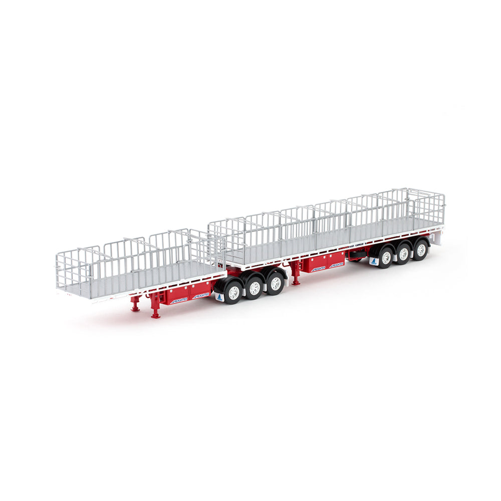 Drake 1:50 Scale MaxiTRANS B Double Flat Top Transport Model