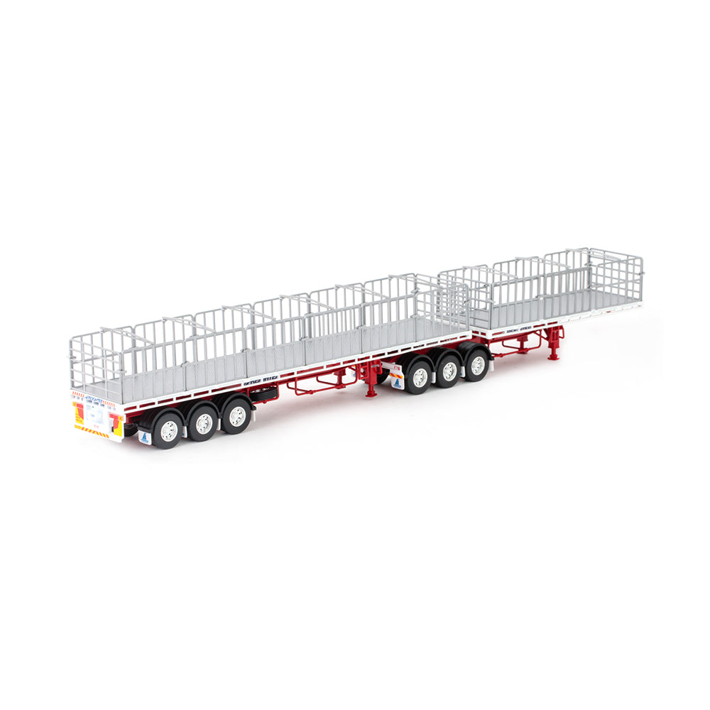 Drake 1:50 Scale MaxiTRANS B Double Flat Top Transport Model