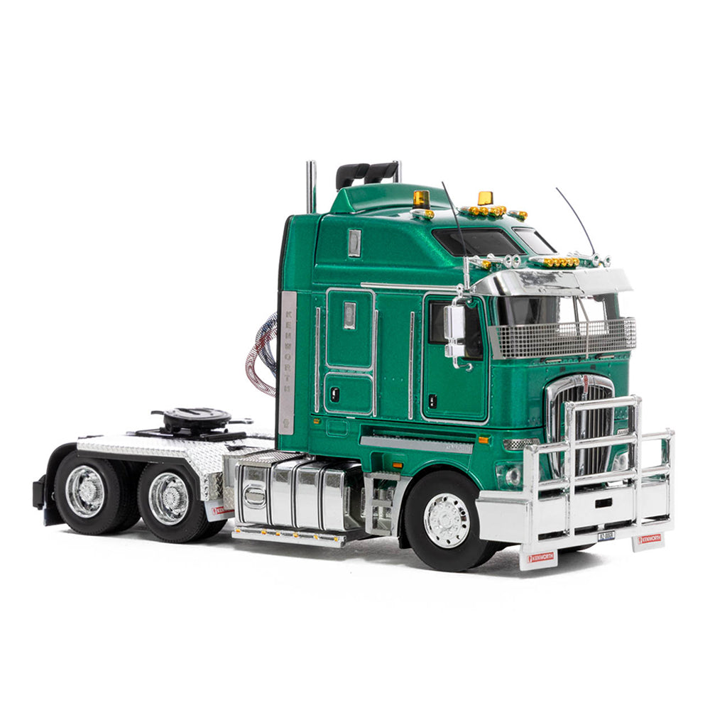 Drake 1:50 Scale Kenworth K200 Truck 2.8 Cabin Metallic Green Model Collectible