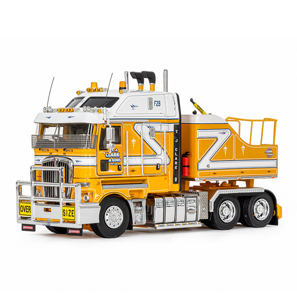 Drake 1:50 Scale Kenworth 2.8 K200 TJ Clark & Sons Block Truck Model Collectible