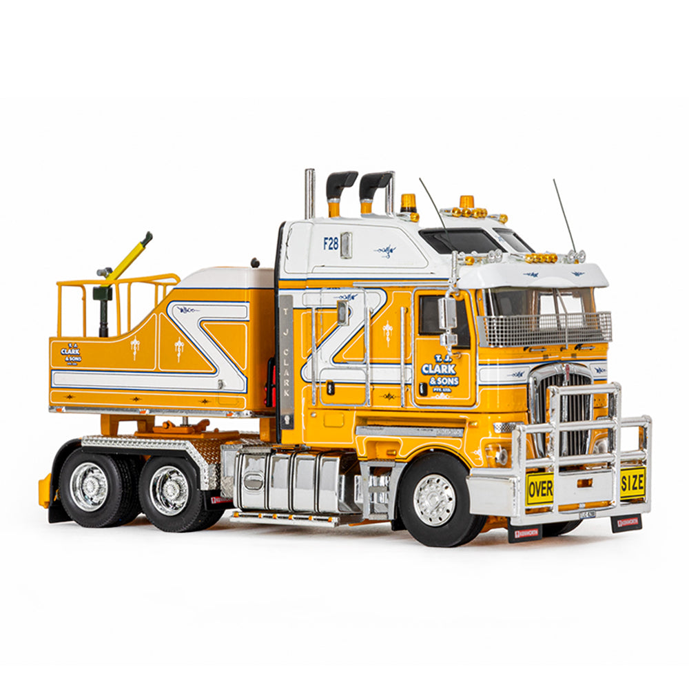 Drake 1:50 Scale Kenworth 2.8 K200 TJ Clark & Sons Block Truck Model Collectible