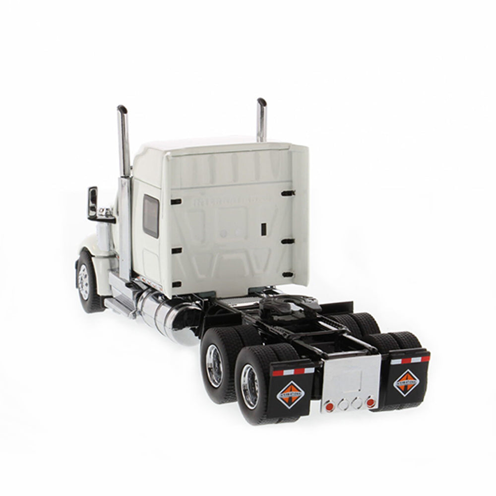 Diecast Masters 1:50 Scale International LoneStar Sleeper White Tandem Tractor Toy