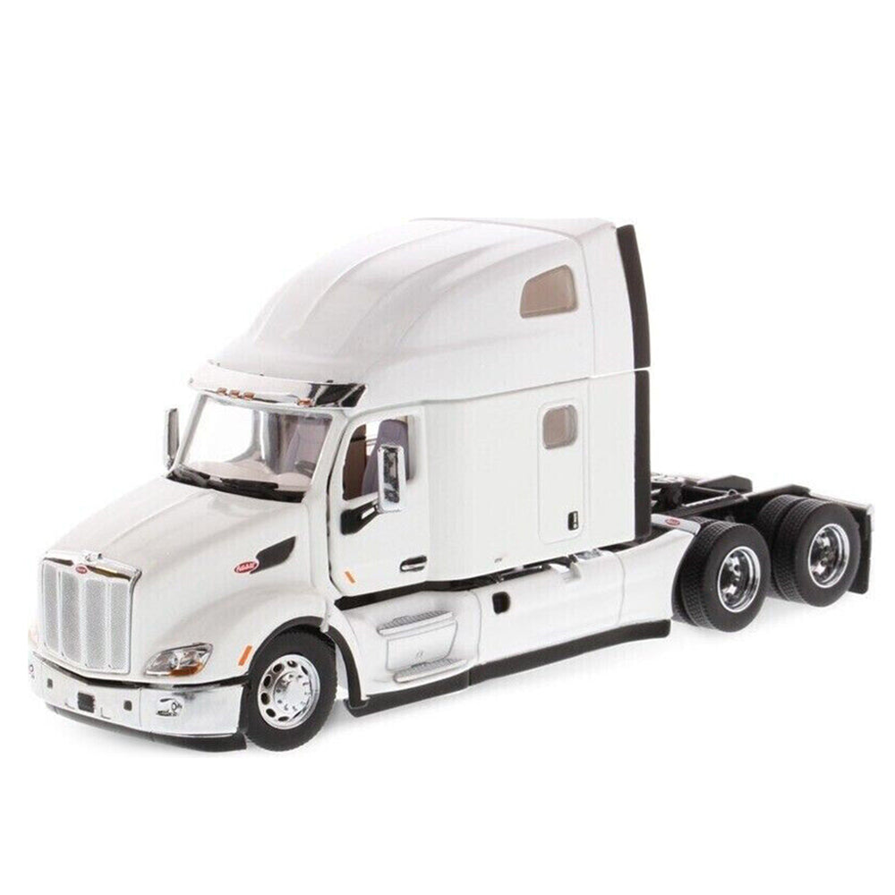 Diecast Masters 1:50 Scale Peterbilt 579 UltraLoft Truck White Cab Diecast Model