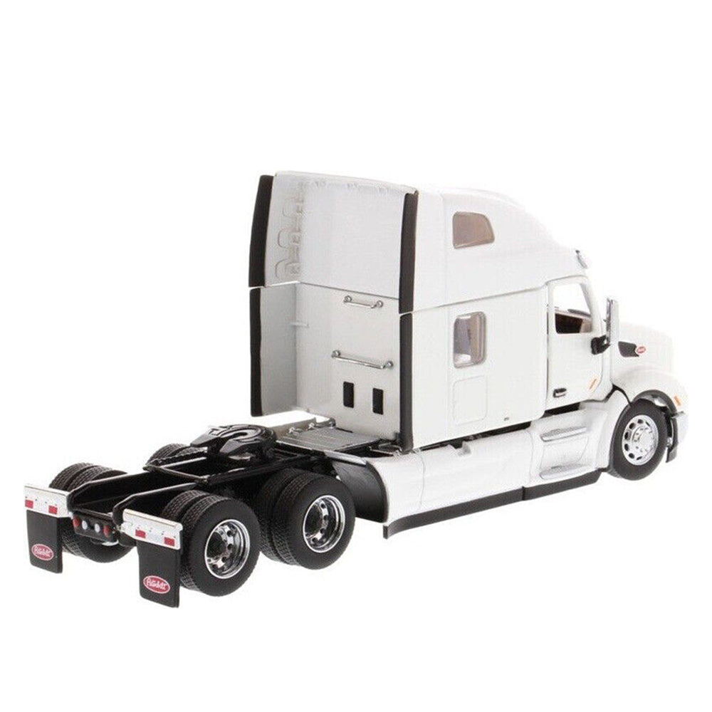 Diecast Masters 1:50 Scale Peterbilt 579 UltraLoft Truck White Cab Diecast Model