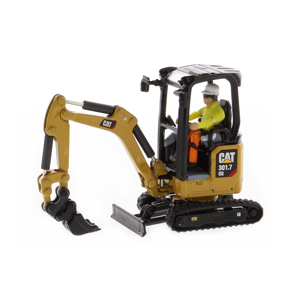 Diecast Masters 1:50 Scale Cat 301.7 Next Gen Mini Hydraulic Excavator High Line Model