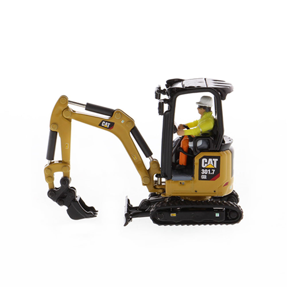 Diecast Masters 1:50 Scale Cat 301.7 Next Gen Mini Hydraulic Excavator High Line Model