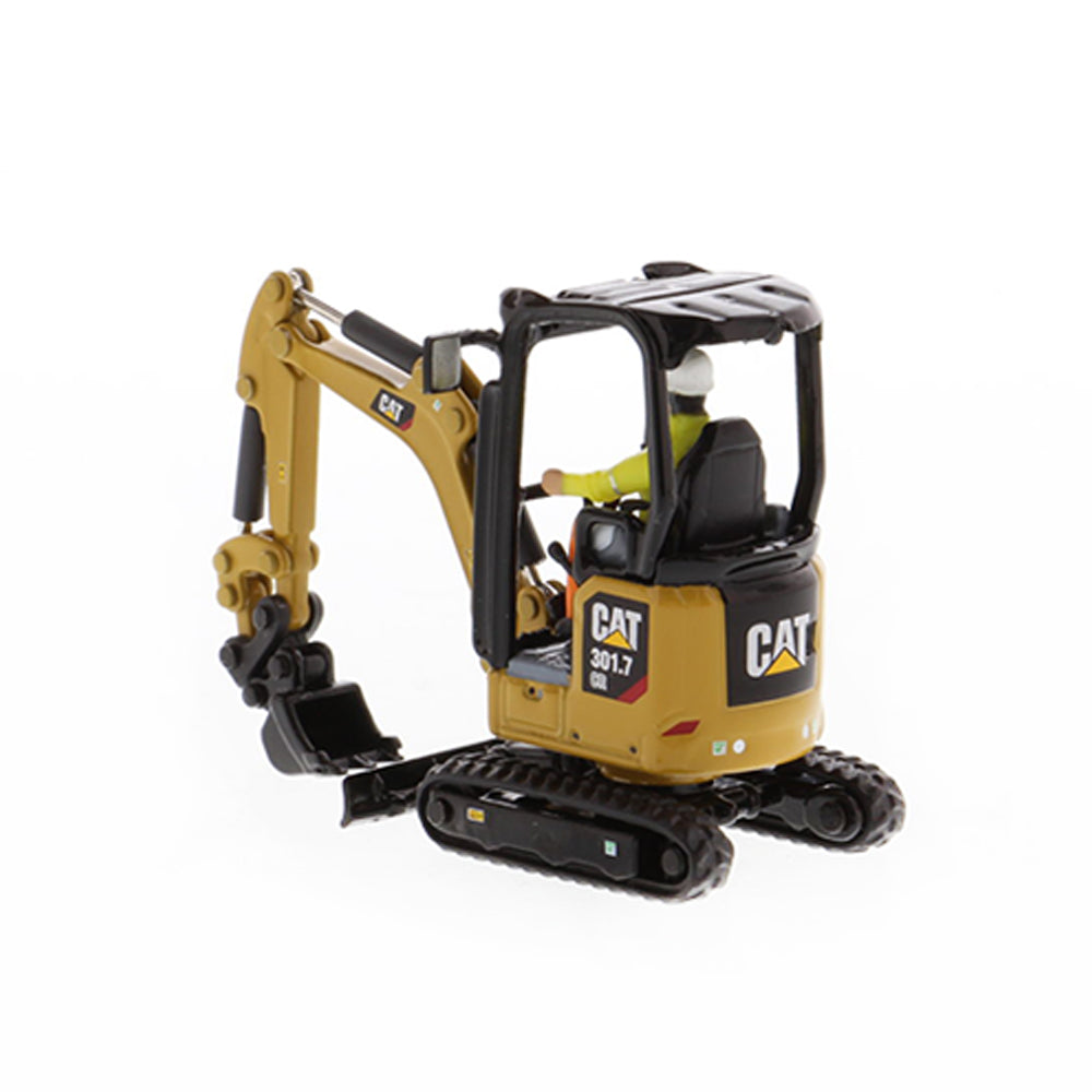 Diecast Masters 1:50 Scale Cat 301.7 Next Gen Mini Hydraulic Excavator High Line Model
