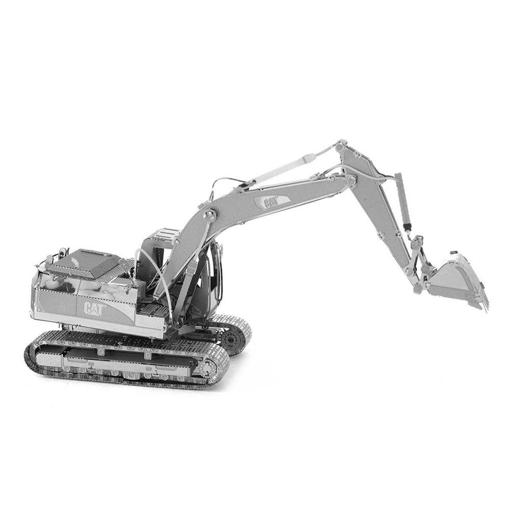Metal Earth 3D Metal Cat Excavator Toy Model Kit