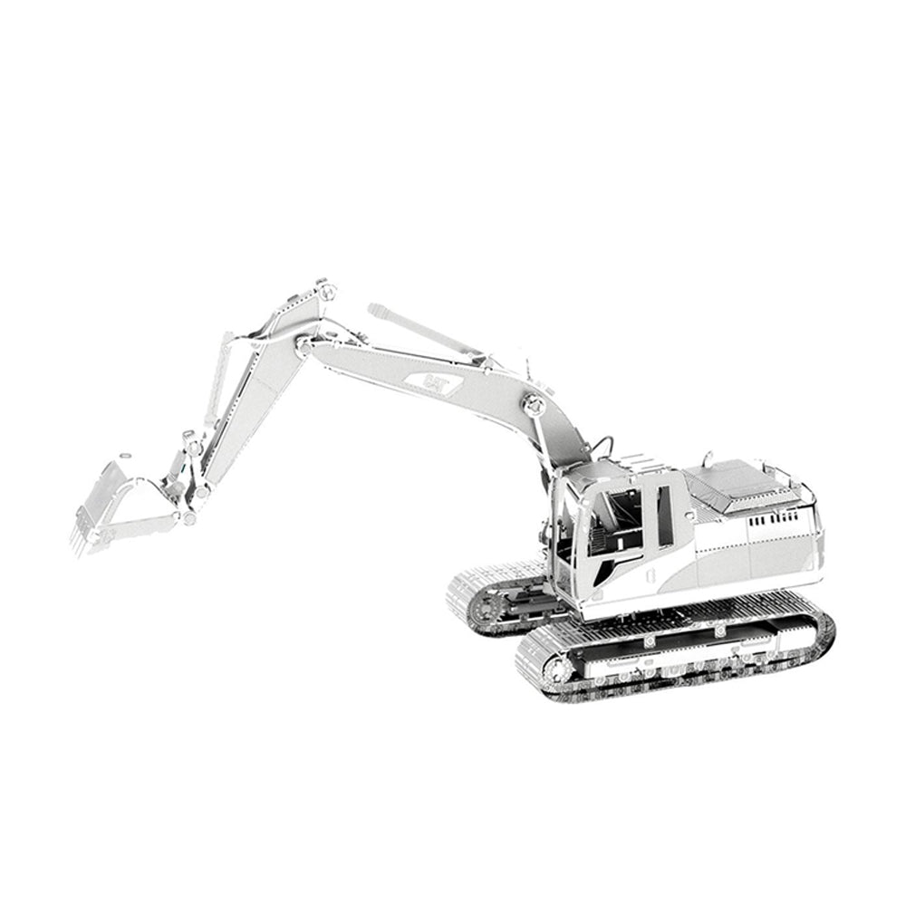 Metal Earth 3D Metal Cat Excavator Toy Model Kit