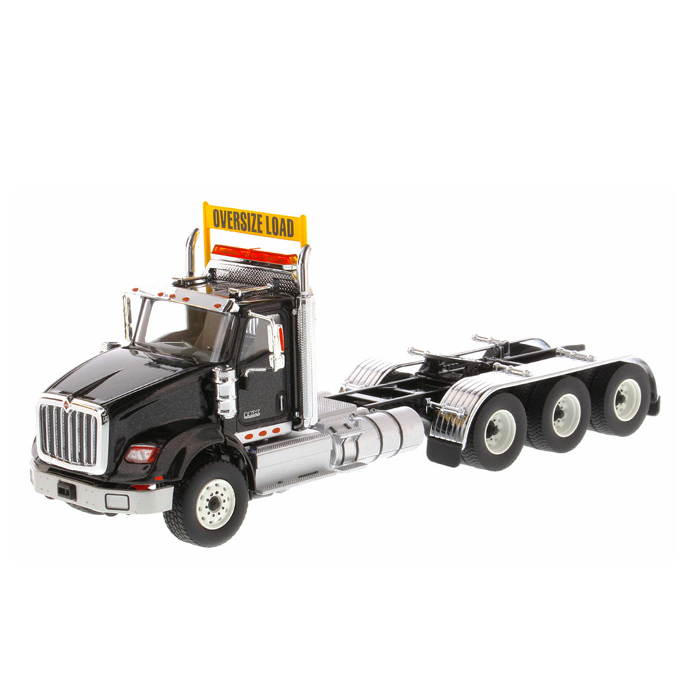 Diecast Masters 1:50 Scale International HX620 Black Tridem Tractor Diecast Toy